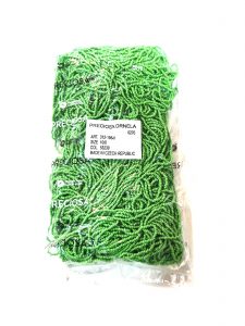 Czech Seed Beads Rocailles Opaque Green Size 10/0-53230